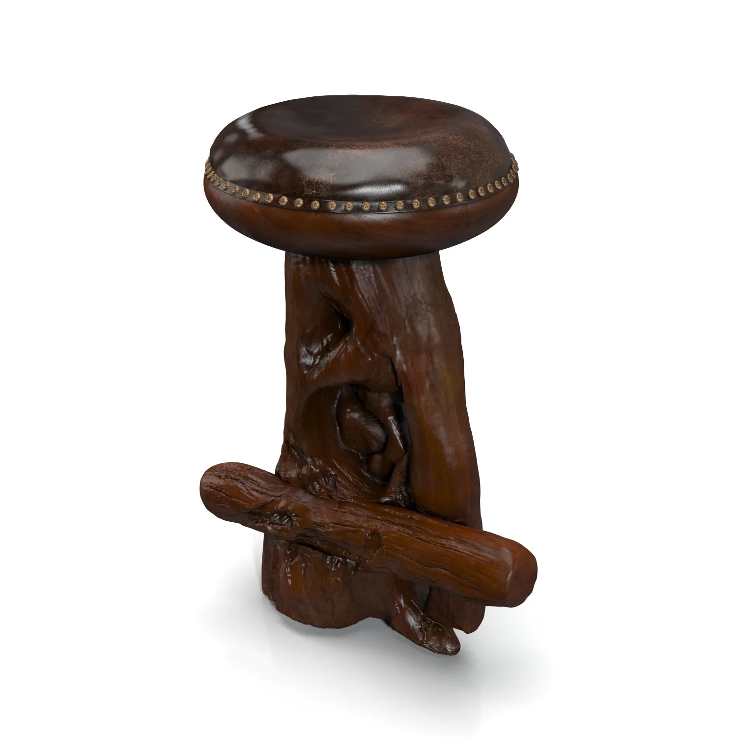 Palmhurst Bar Counter Stool 3D Model_01